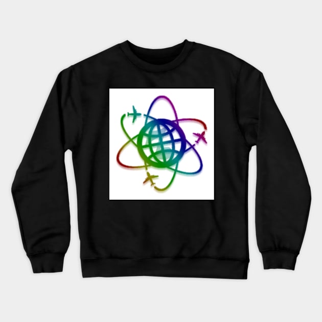 Traveler Bright Crewneck Sweatshirt by timteague